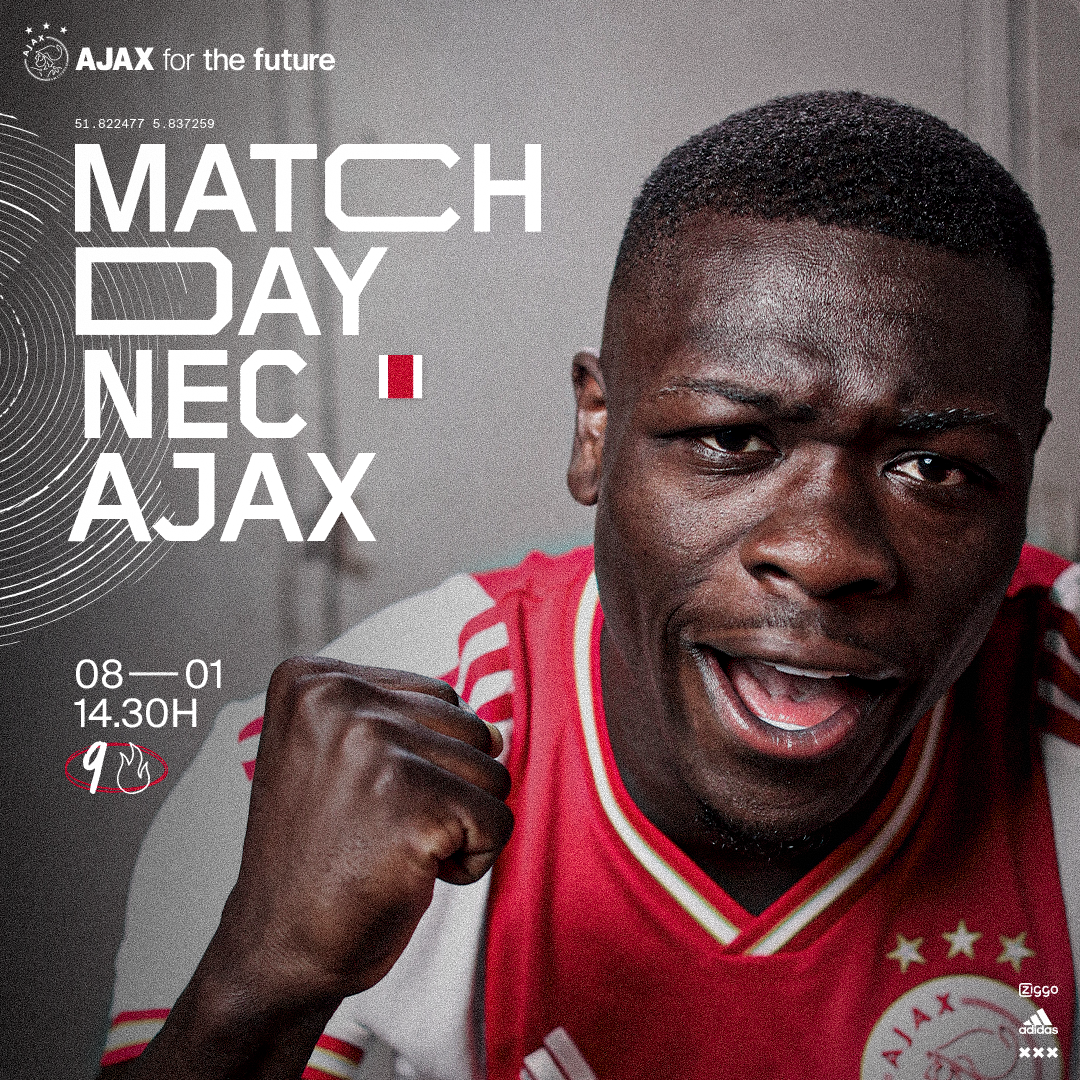 AJAX Matchday AJA NEC 1080X1080
