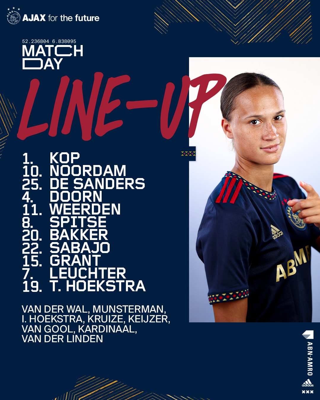 LINE UP Portret