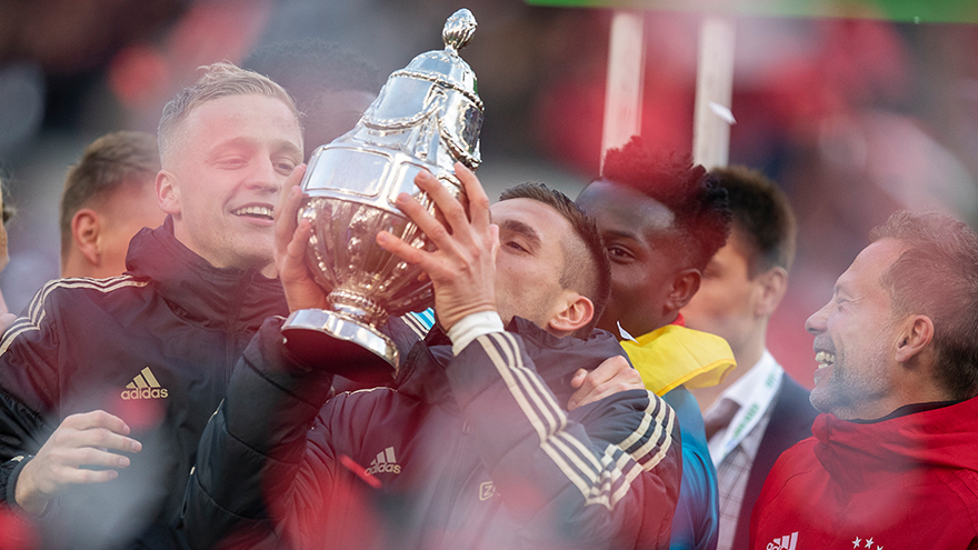 Mei 2019: Ajax wint de KNVB Beker-finale van Willem II (1-4)