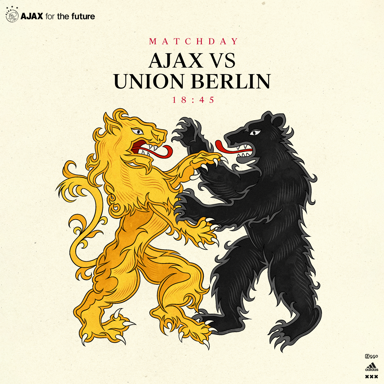 AJAX UNION BERLIN 1080X1080