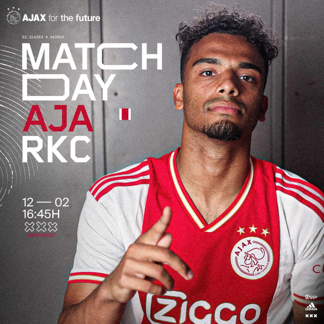 AJAX Matchday AJA RKC 1080X1080